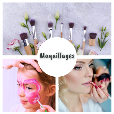 Maquillages visuel carre